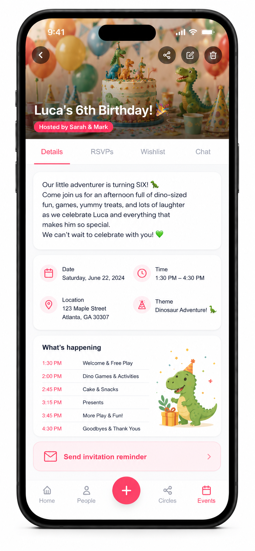Events & RSVPs